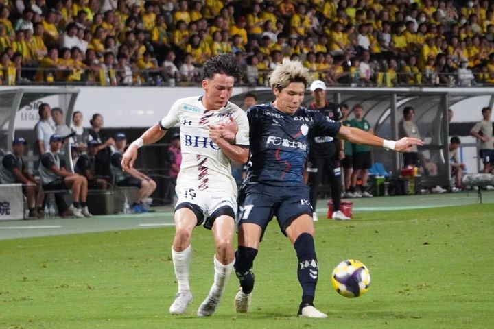 J2ジェフユナイテッド千葉MF日高大が意識せざるを得ない古巣戦で「あそこしかない」直接フリーキック弾