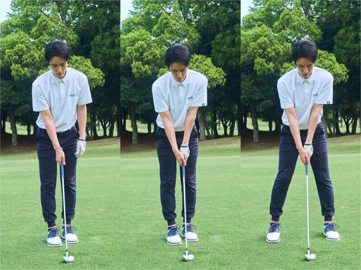 アイアンの方向性を上げるなら「右手１本」でアドレスしよう！