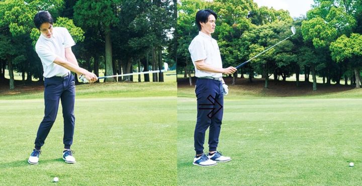 アイアンの方向性を上げるなら「右手１本」でアドレスしよう！