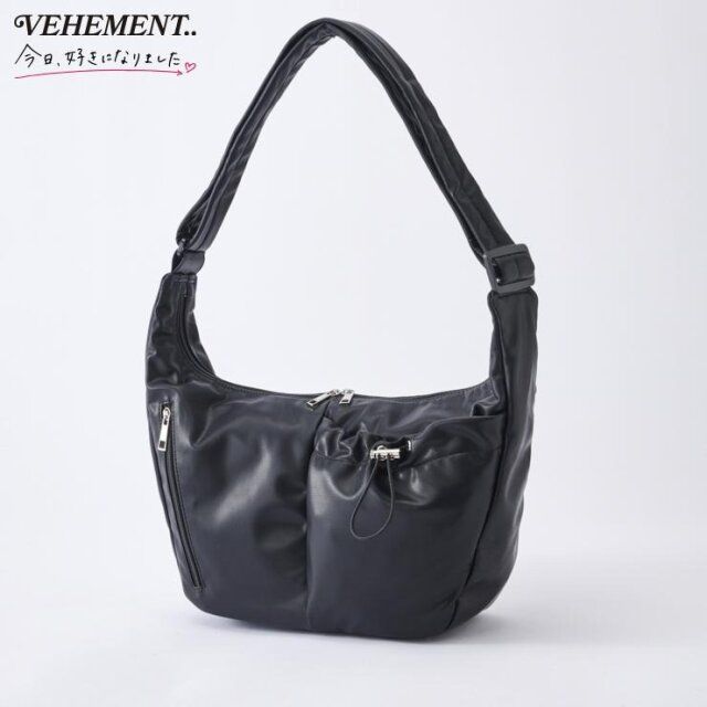 2025しまむら女性おすすめ合成皮革ショルダーバッグ