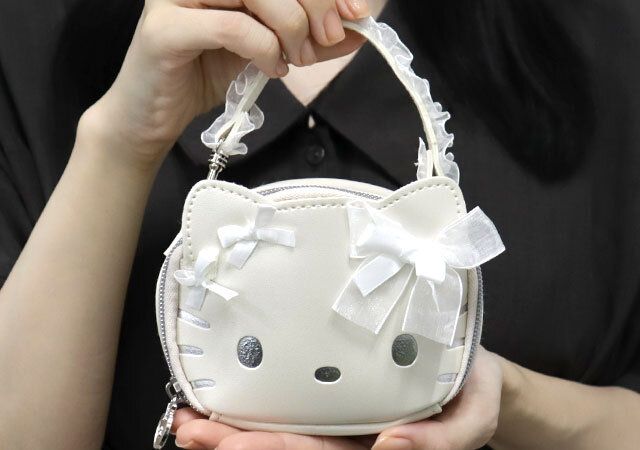 可愛くて機能性抜群のキティちゃんポーチ