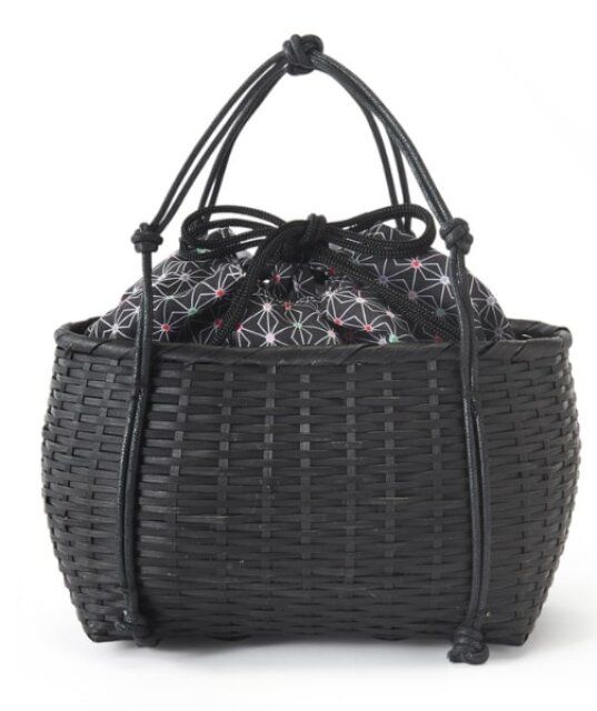 巾着かごバッグ