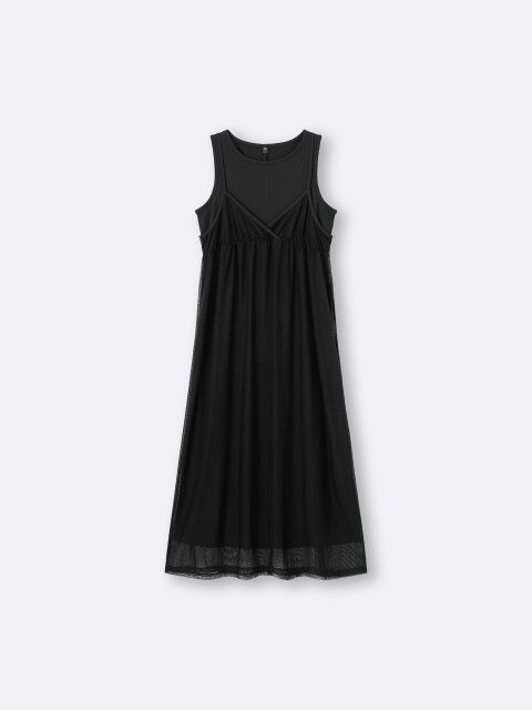 GUの2ピースチュールワンピース