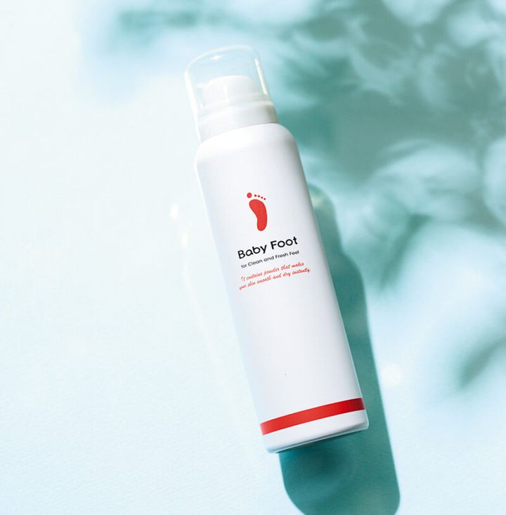 ベビーフット 炭酸※4 泡フット ドライシャンプー 70g ¥1,540 ／リベルタ