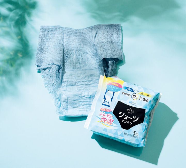 エリエール エリスショーツ アイスブルーカラー M〜Lサイズ 4 個入 オープン価格（数量限定発売）／エリエール