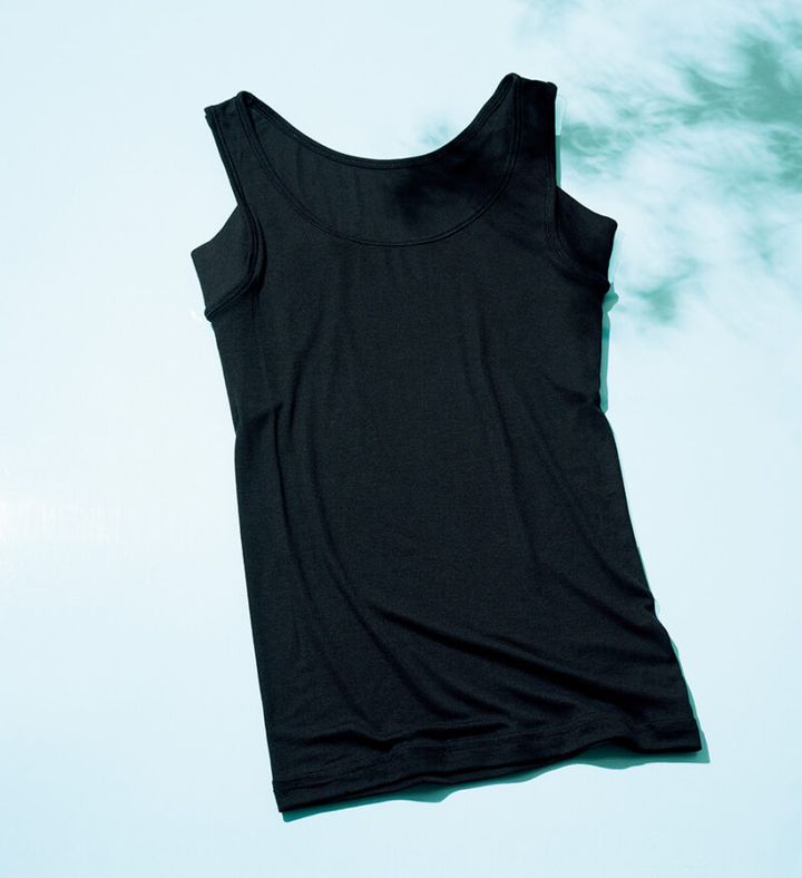 アセドロン 大きな汗取り付タンクトップ 全2 色 ¥1,980 ／グンゼ