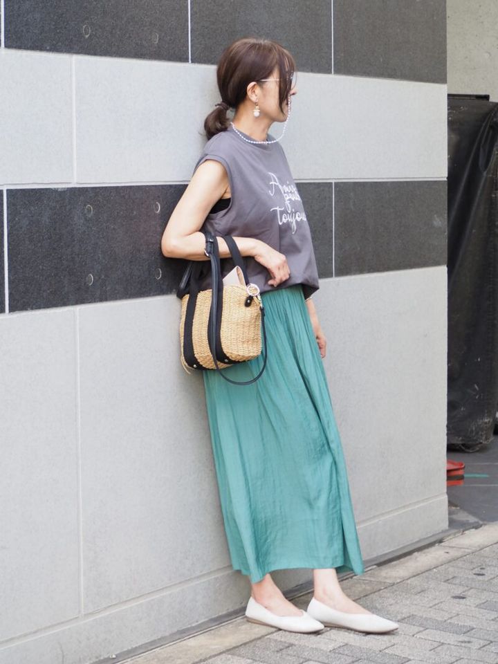 【1週間スナップ】さおりさんの着こなし