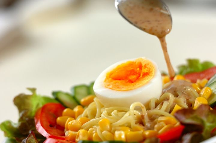 北海道の居酒屋定番！ラーメンサラダの作り方2