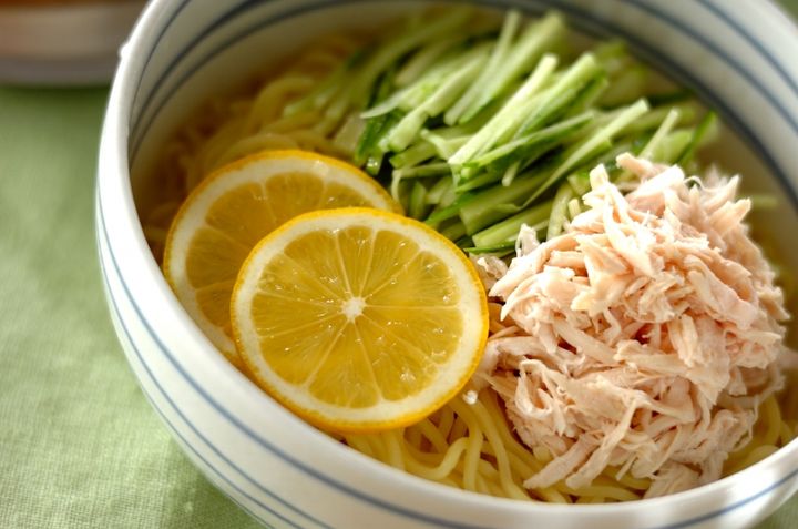 さっぱりさわやか！鶏だしレモンの冷やしラーメン by 松崎 恵理さん