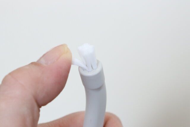 無印良品の隙間掃除シリーズ ポイントブラシの毛