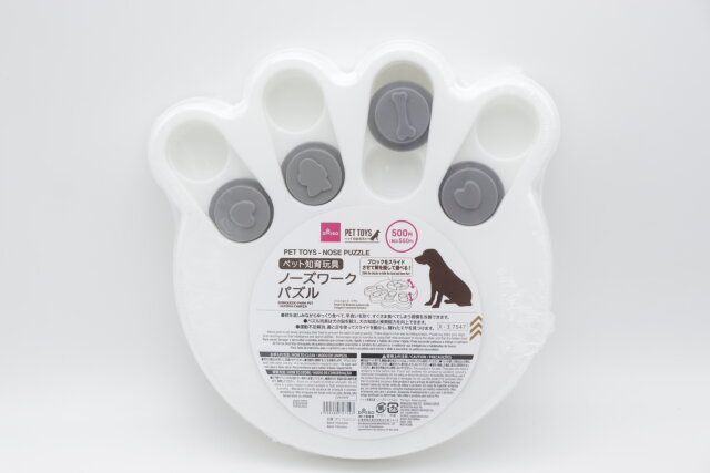 ダイソー ペット知育玩具 ノーズワークパズル パッケージ