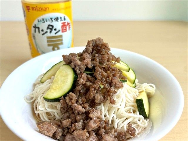 さっぱりぶっかけそうめん