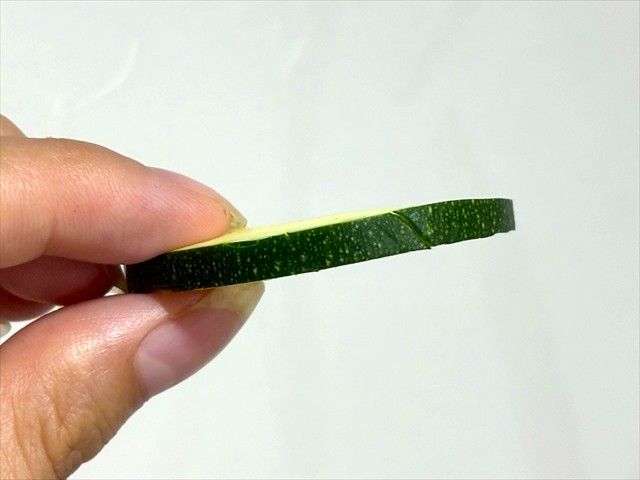 ズッキーニ 厚さ