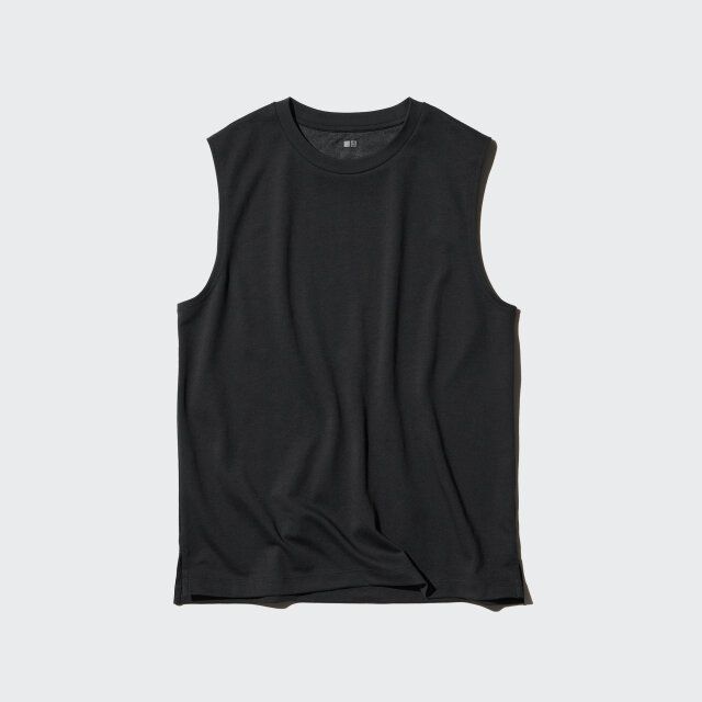 エアリズムコットンTノースリーブ