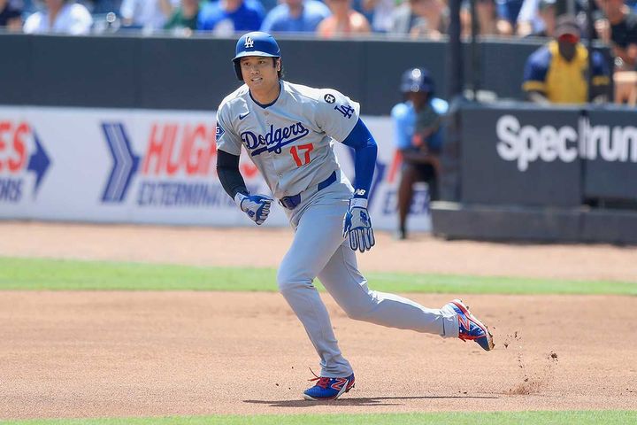 ドジャースの大谷翔平（C）Getty Images