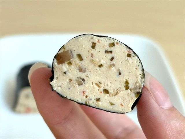 豆腐バー五目入り 海苔巻き