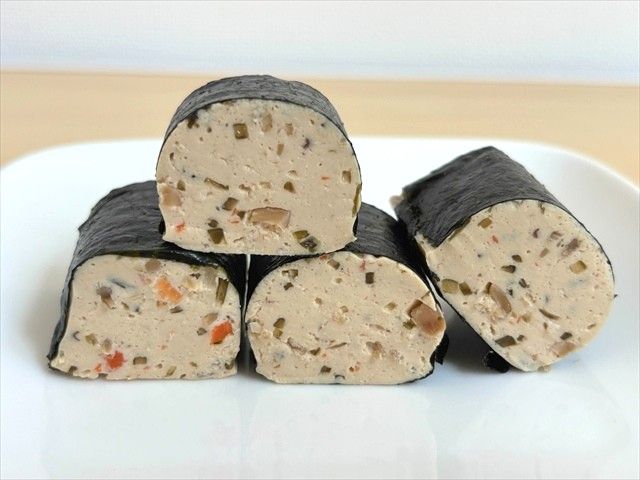 豆腐バー五目入り 海苔巻き