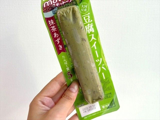 豆腐バー抹茶あずき