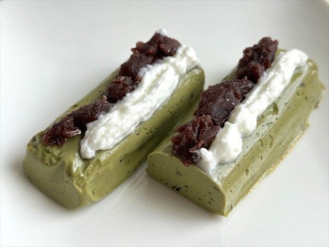 豆腐バー抹茶あずき 