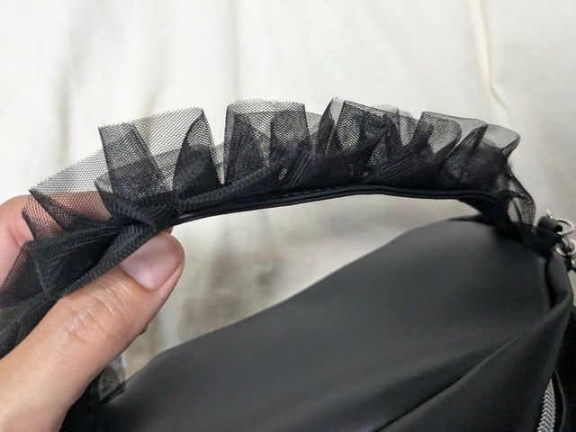 トリートユアセルフバッグチュールのハンドル