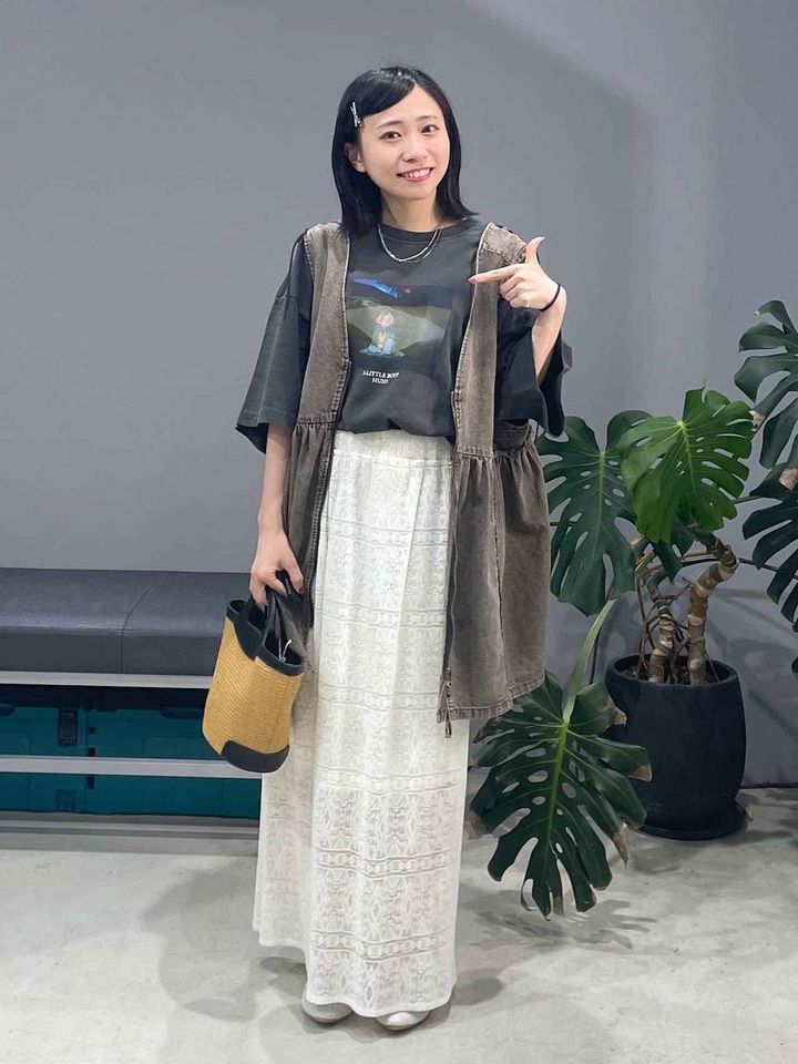 niko and  2wayガーリーベスト アイボリー niko and】2WAY