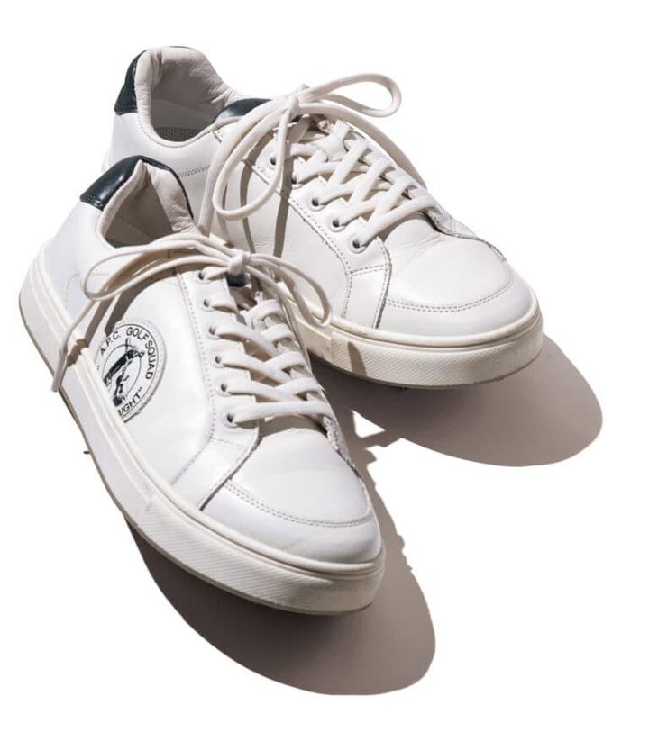 スニーカー¥63,800／アー・ぺー・セー ゴルフ（アー・ペー・セー カスタマーサービス）