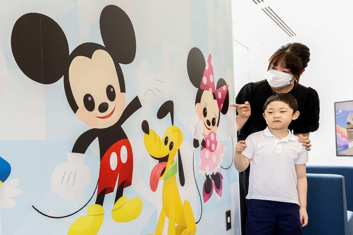 見学したこどもたちとそのご家族①