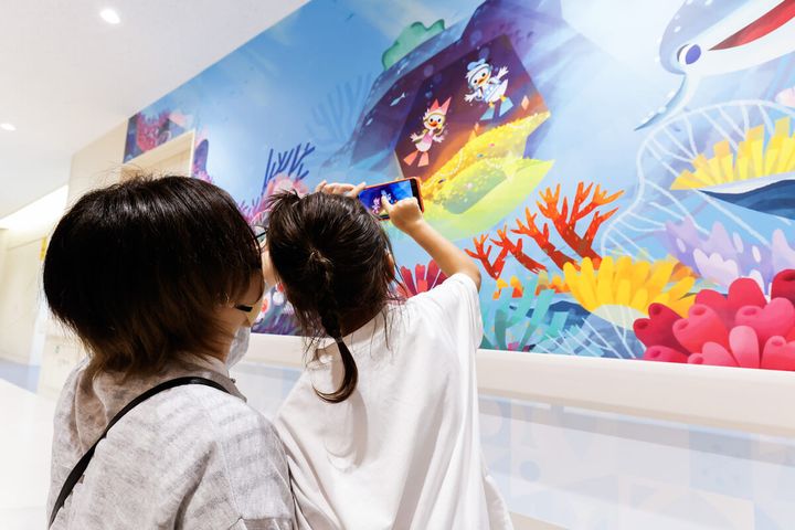 見学したこどもたちとそのご家族②