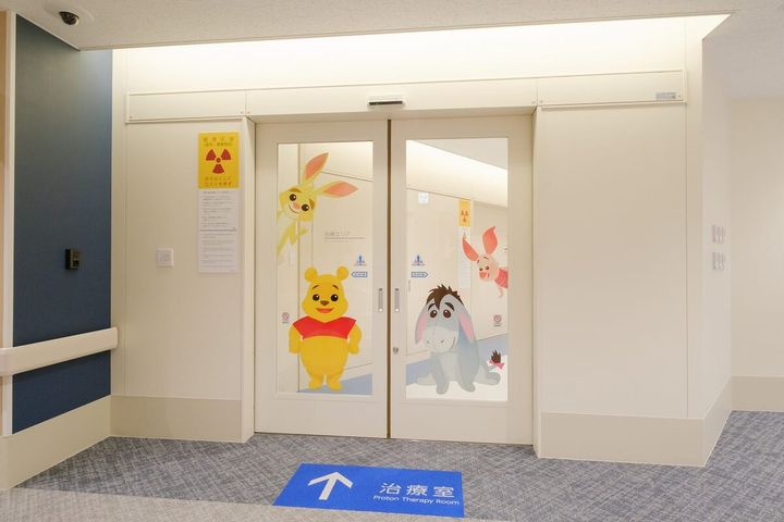 治療フロア入口 