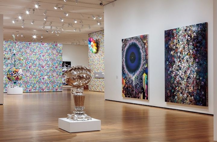 アメリカ・オハイオ州クリーブランドミュージアムで開催中の村上隆の個展「Takashi Murakami: Stepping on the Tail of a Rainbow」