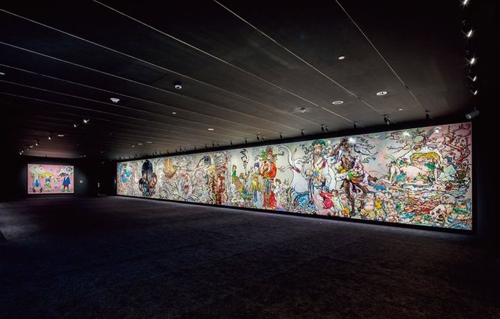 アメリカ・オハイオ州クリーブランドミュージアムで開催中の村上隆の個展「Takashi Murakami: Stepping on the Tail of a Rainbow」