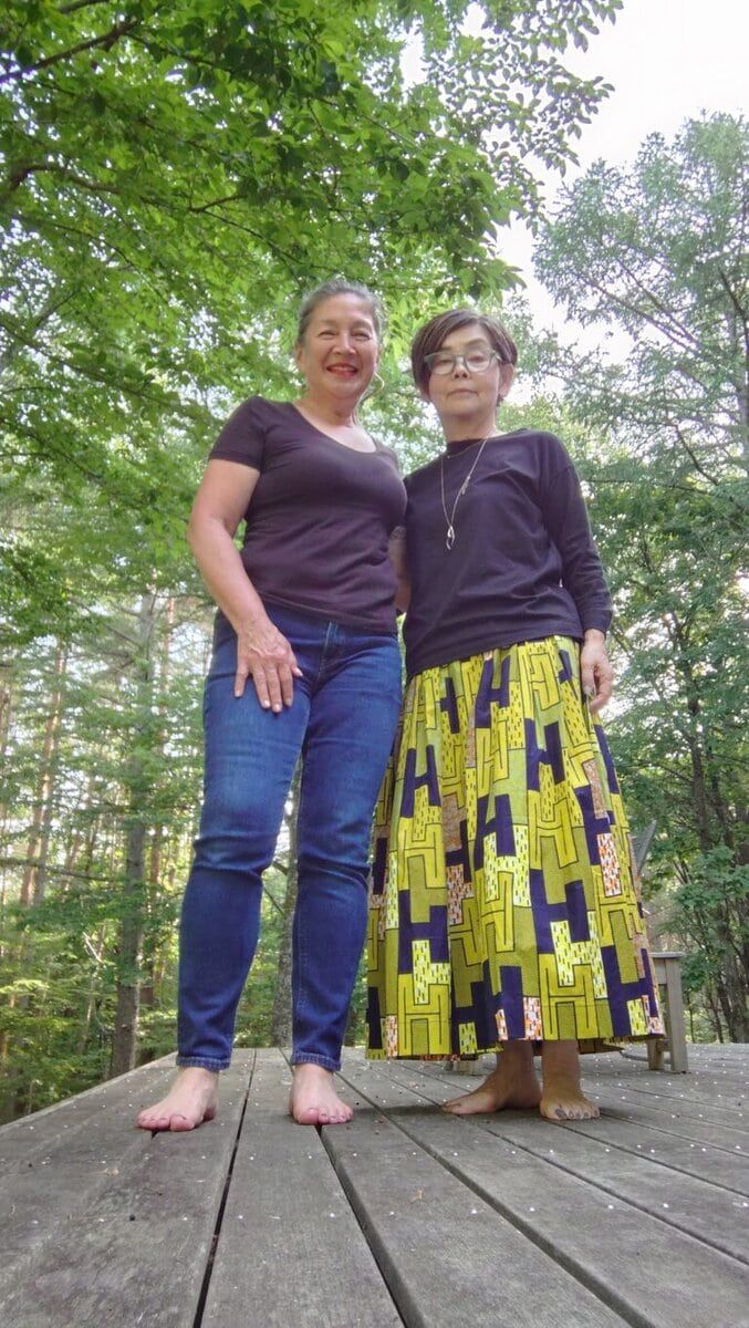 礒部さんとご友人の蘭多さん