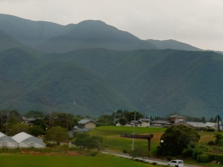 あずさ29号の車窓から見える景色