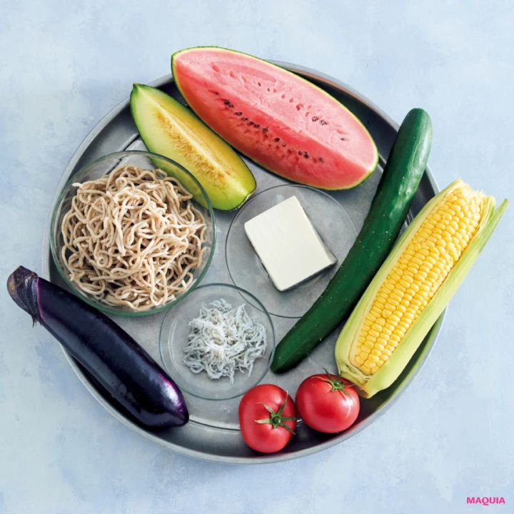 マキア 薬膳 夏バテ 食材