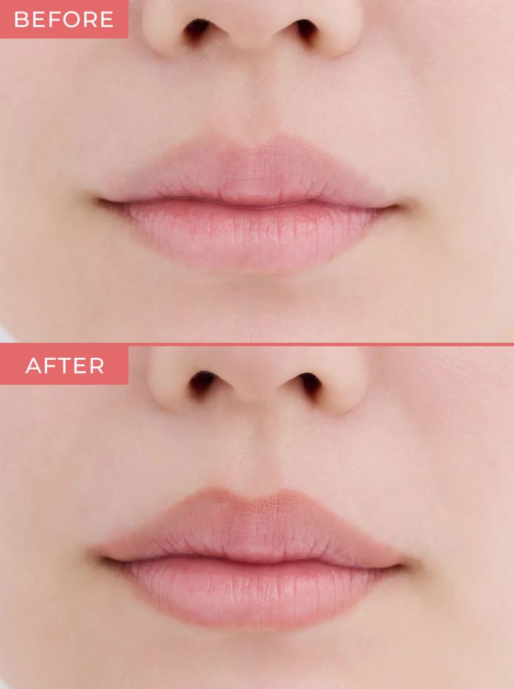 リップライナーのBEFORE→AFTER