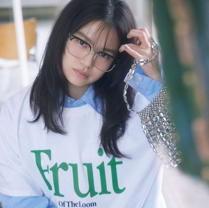 【ALL￥5,500以下】プチプラで見つけるTシャツとメガネ⑦【ビッグTシャツ×黒ぶちメガネ】