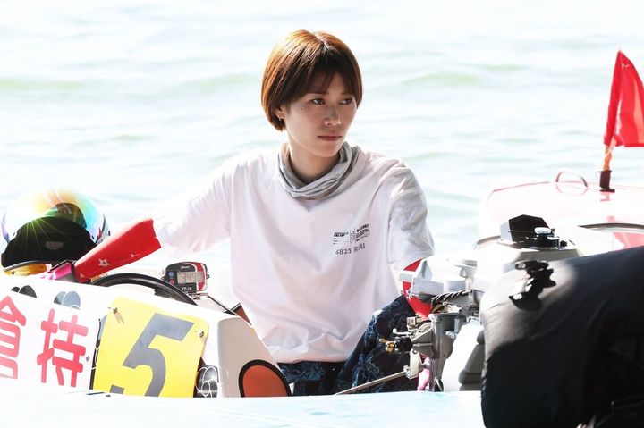 ボートレーサーの倉持莉々さん
