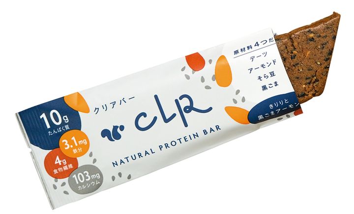 【スナックミー】CLR BAR きりりと黒ごまアーモンド