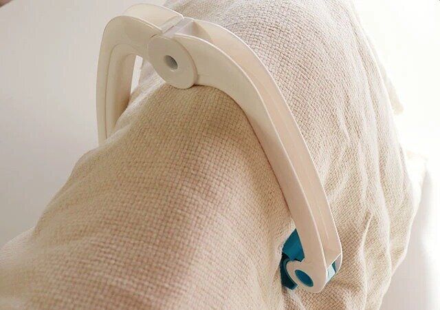 ダイソーのがっちりふとんばさみの使用例