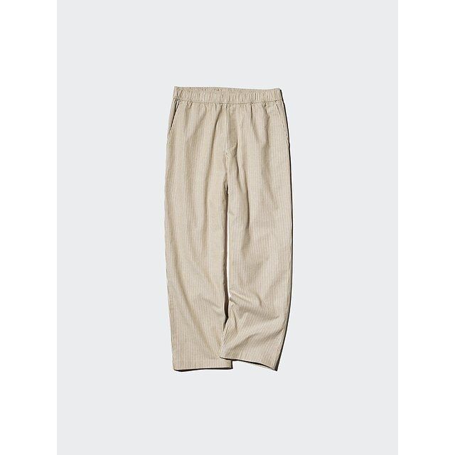 ユニクロのコットンリラックスアンクルパンツ