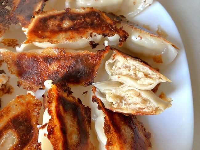 「しょうがギョーザ」