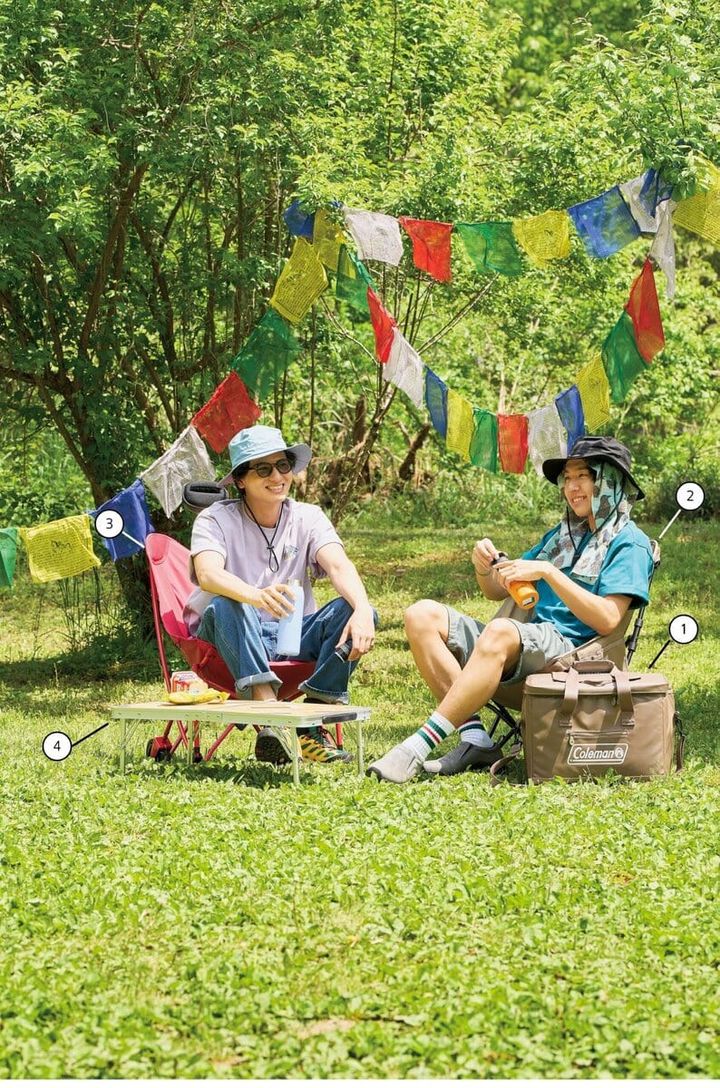 コールマンのヒーリングチェアNXメッシュとワンマイルチェア