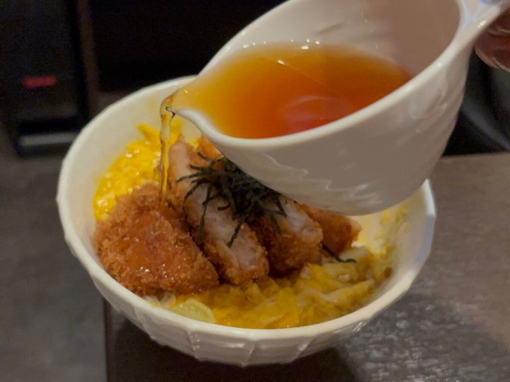 快活CLUB 快カツまかない丼（和風だし付）