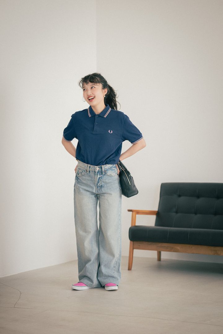 “ライトカラーデニム”のおしゃれな着こなし5選。淡色が真夏にぴったり！【FUDGE FRIEND おしゃれさんの毎日コーディネート】