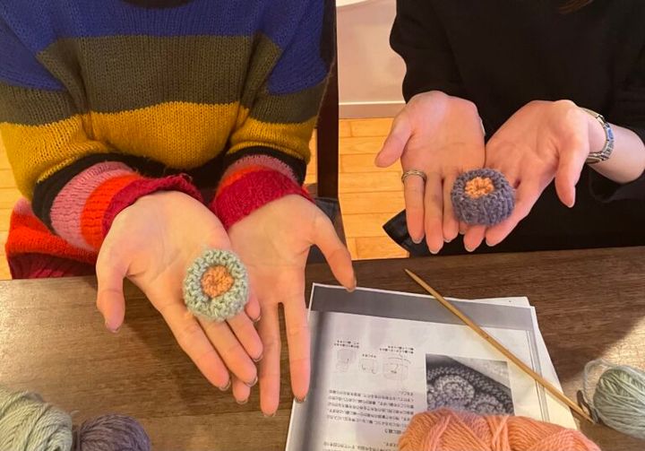 若者2人が作った作品