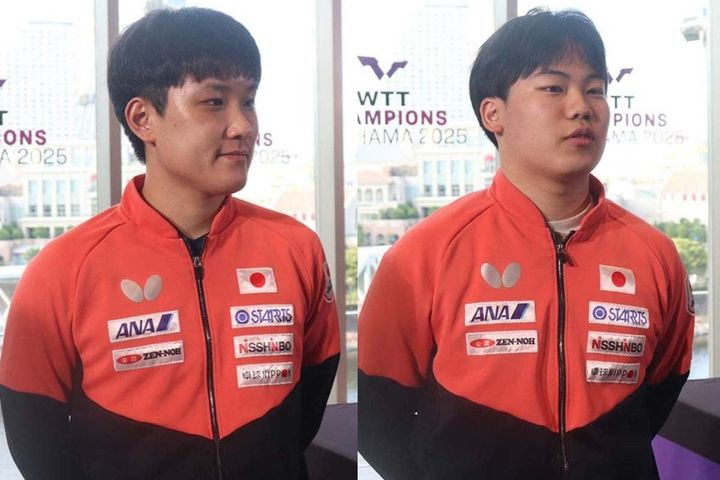 張本智和、松島輝空 撮影：SPREAD編集部