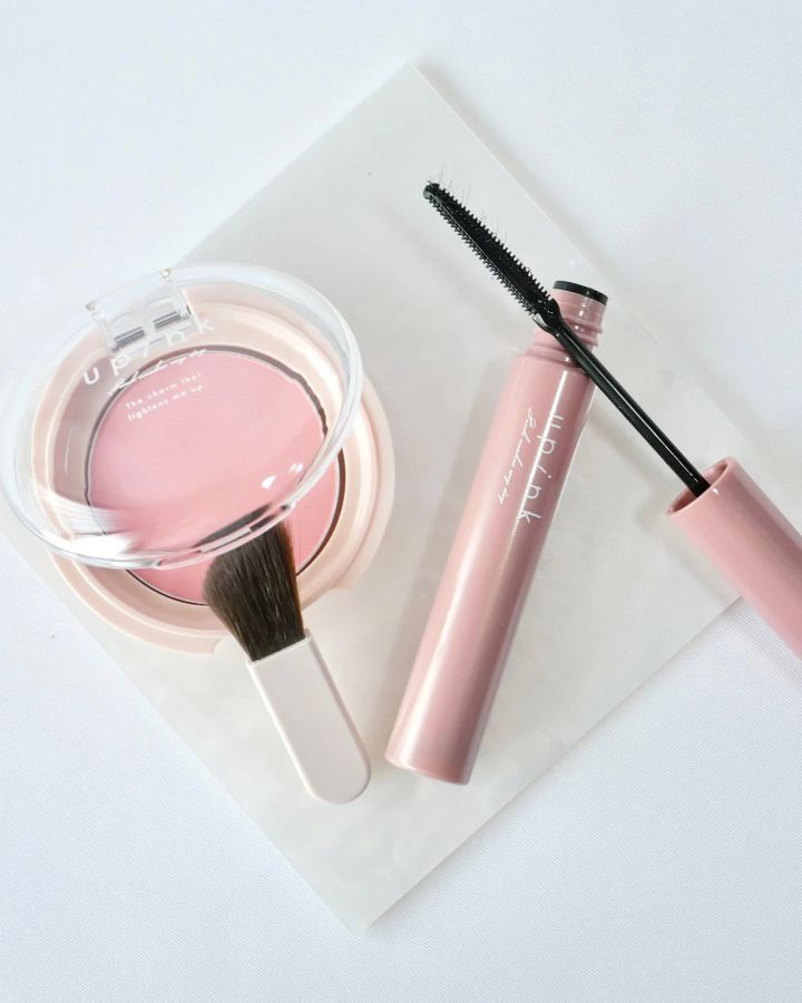 ユーピンク 人気マスカラのロングタイプ＆チーク限定色