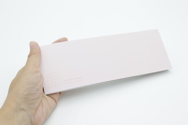 メモパッド（スリム、ピンク）