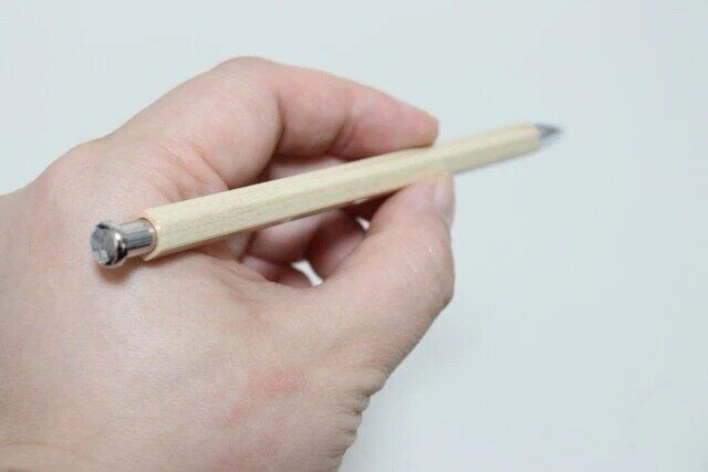 セリア シャープペンシル 木目調