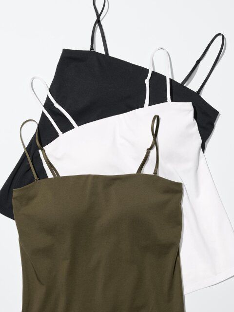 2025ユニクロ女性おすすめ夏エアリズムコットンブラチューブトップ